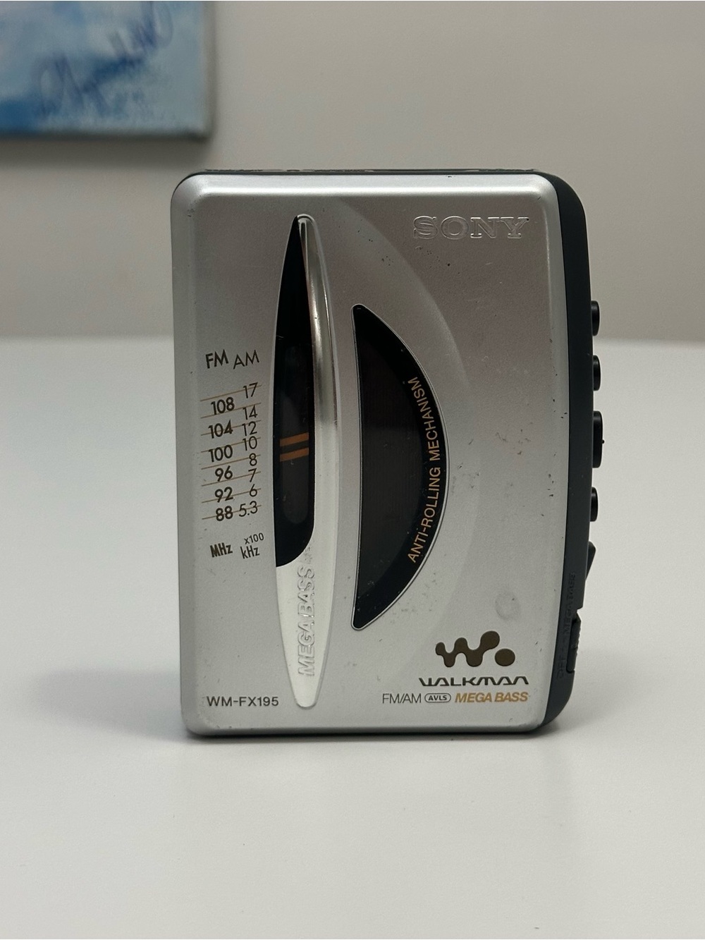 Sony Silver Portable Walkman AM/FM Cassette Player